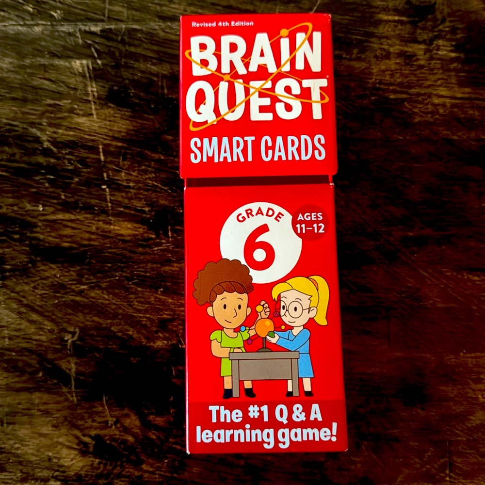 Brain Quest Grade 6 Smart Cards